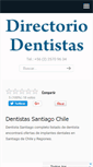 Mobile Screenshot of dentistasantiago.cl